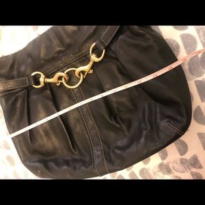 Authentic classic leather coach bag!